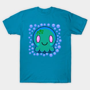 Blue Octopus T-Shirt